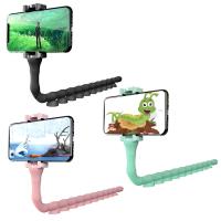 正品Cute Worm 手機支架 360度自由旋轉 適用6.5吋以下手機 吸盤吸附光滑平面 展示架 置放架 固定架