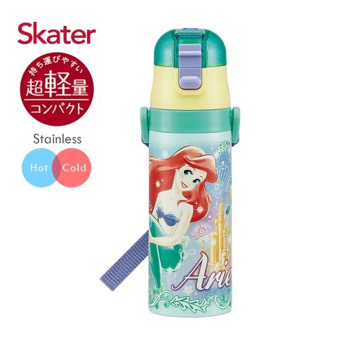 Skater不鏽鋼直飲保溫水壺(470ml)小美人魚愛麗兒