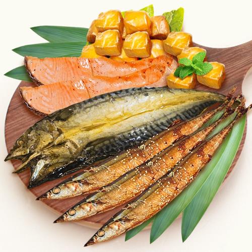 國境之南-海宴均衡營養四種熟食魚-即食A組