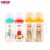 【Farlin】童趣PPSU母乳實感寬口奶瓶4支組(330ml*2+270ml*2)