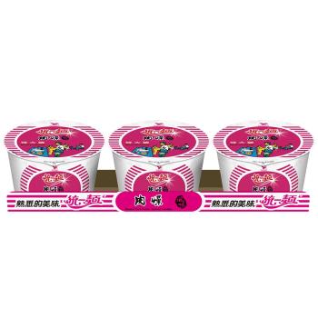 統一麵 肉燥風味特大號碗3入/組