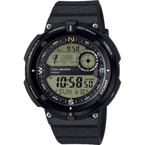 【促銷】CASIO 卡西歐 SPORTS GEAR 戶外運動手錶(SGW-600H-9A)