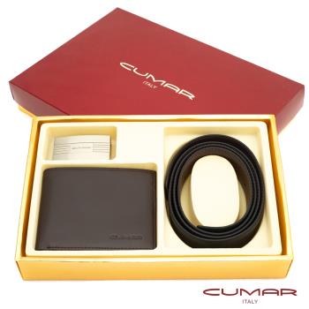 【CUMAR】二件式皮件禮盒-皮夾+皮帶-12