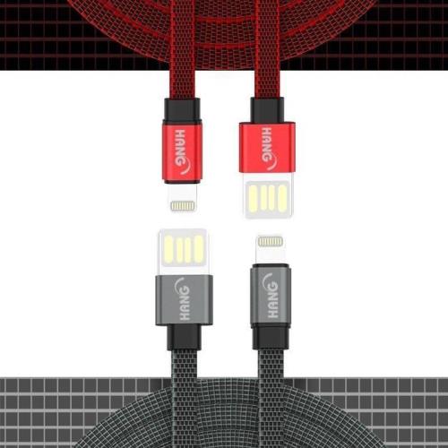 HANG 3.4A H63扁線傳輸數據線  FOR Lightning