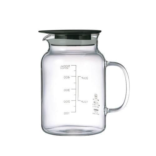 HARIO 日本製 附把水果茶玻璃瓶500ML HAR-VFP-500