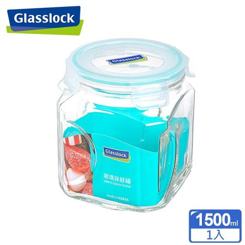 Glasslock 玻璃保鮮罐-1500ml