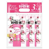 妙管家 除濕桶補充包600ml x3包-玫瑰花香