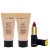 LANCOME 蘭蔻 零粉感超持久粉底5ml 2入 贈絕對完美唇膏#264(精巧版1.6g)