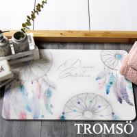TROMSO-珪藻土厚實吸水地墊_60x40cm 羽毛捕夢網