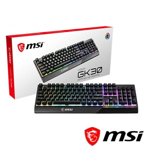 msi微星 Vigor GK30 電競鍵盤