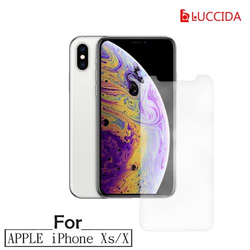 LUCCIDA Apple iPhone XS 9H防爆玻璃貼【霧面】