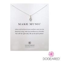 美國 【DOGEARED】 Make Music 美妙音符純銀祈願項鍊