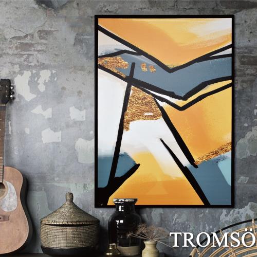 TROMSO-時尚風華抽象有框畫大幅_50x70cm 微醺交響曲