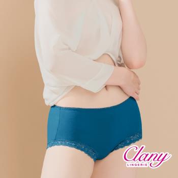 【可蘭霓Clany】微性感蕾絲抗敏M-XL內褲 (湖水藍 2171-53)