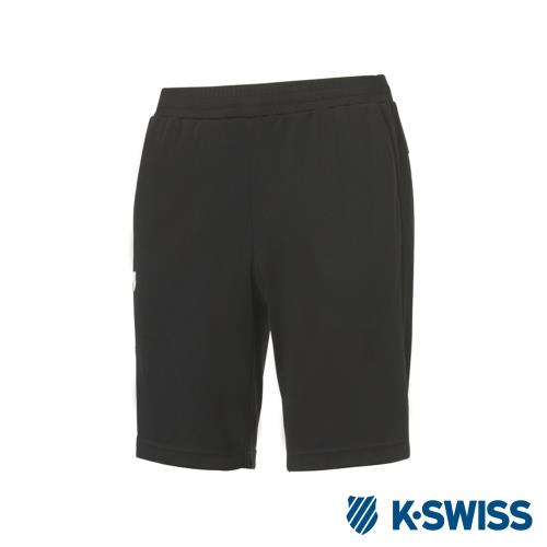 K-SWISS  PF Shorts韓版運動短褲-男-黑
