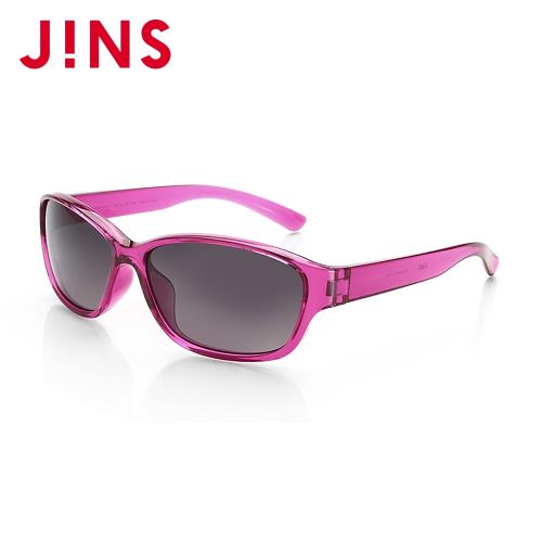 【JINS】時尚透明感造型太陽眼鏡(特ALRF15S1027)酒紅色