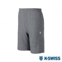 K-Swiss PF Melange Shorts運動短褲-男-灰