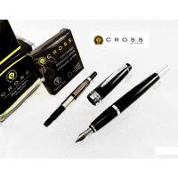 CROSS 高仕 Bailey 貝禮 黑亮漆 鋼筆墨水禮盒組
