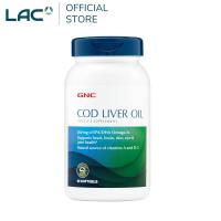 GNC健安喜 魚油-鱈魚肝油膠囊食品(90顆)