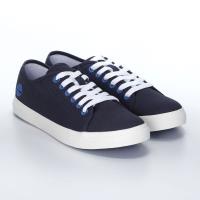 Timberland女款深藍色帆布休閒鞋A1YRB019