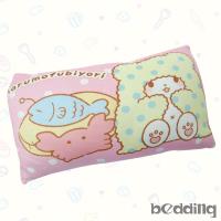 BEDDING-三麗鷗正版授權-毛毯熊莫普長方形抱枕_粉色