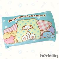 BEDDING-三麗鷗正版授權-毛毯熊莫普長方形抱枕_藍色