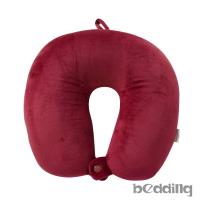 BEDDING-頸部工學護頸U型枕-午安枕/護頸枕_櫻桃紅