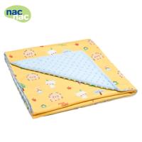 nac nac 刺蝟魔豆四季毯/童毯/冷氣毯 (淺湖藍)