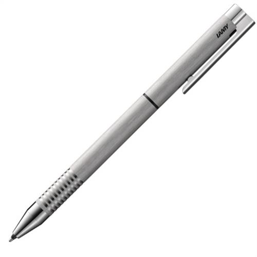 LAMY 連環系列不銹鋼唰紋二用筆(原子筆＋0.5自動鉛筆)*606