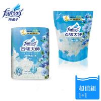 花仙子 去味大師倒置消臭晶球350ml+補充包350ml-潔淨亞麻