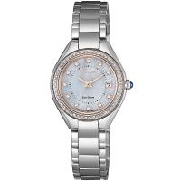 CITIZEN 星辰 LADYS光動能璀璨晶鑽腕錶/26mm/EW2556-83Y