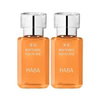 HABA 無添加主義 美白C角鯊精純液(30ml)(無盒版)*2【即期品】