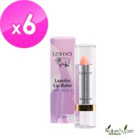 澳洲Natures Care Leimei 綿羊油護唇膏x6入組-含維他命E(3.7gm/條)