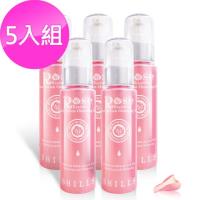 SHILLS舒兒絲 大馬士革頂級玫瑰彈力洗卸凝膠100mlx5入組(獨家包覆式卸妝)