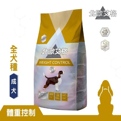 送贈品 HiQ 北歐艾格 全犬種成犬 體重控制 7KG 狗飼料 (幼犬/成犬/熟齡犬 小型犬/中型犬/大型犬)