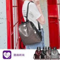 【iRurus 路絲時尚】韓系浪滿亮片多功能雙肩包/4色 (YL0115-RN5009)現+預