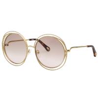 CHLOE 圓框 太陽眼鏡 金色 CE114SC(小面版並可裝眼鏡鏈)