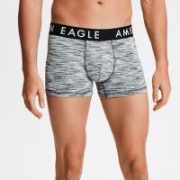 American Eagle 2019男彈力針織3英寸長灰色四角內著3件組