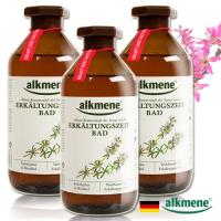 【德國Alkmene】草本耀典尤佳利保健沐浴泡澡精露3入(玻璃瓶裝)
