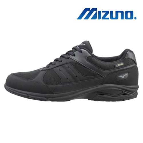 MIZUNO 美津濃 LD AROUND M GORTEX 寬楦 健走鞋 休閒鞋 男 黑 B1GC182609