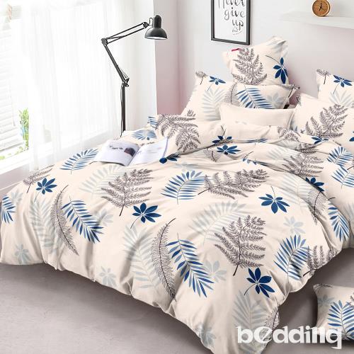 BEDDING-頂級法蘭絨-特大雙人床包被套四件組-葉葉私語