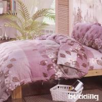 BEDDING-法蘭絨床包鋪棉款-加大雙人床包被套四件組-潘多拉-粉