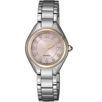 CITIZEN 星辰輕柔奢華女錶(EW2546-87X)-銀