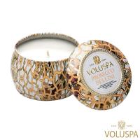 美國 VOLUSPA Maison Blanc 白屋系列 Prosecco Bellini 普羅哥貝里尼 錫盒 113g 香氛蠟燭