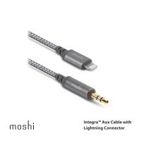 Moshi Integra™ 強韌系列 Aux to Lightning 耐用音源編織線 (1.2 m)