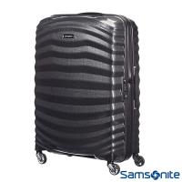Samsonite新秀麗 28吋Lite Shock極輕Curv四輪拉桿頂級硬殼箱(黑)-98V*09003