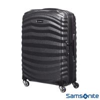 Samsonite新秀麗 20吋Lite Shock極輕Curv四輪拉桿頂級硬殼箱(黑)-98V*09001