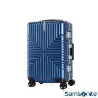 Samsonite新秀麗 20吋Intersect 高質感PC鋁框硬殼TSA登機箱(海軍藍)-GV5*41001