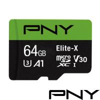 PNY Elite-X U3 MicroSDHC 64GB記憶卡
