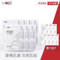 (加碼送眼霜7入)Swissvita薇佳 萌萌菌奇肌面膜7入-送眼霜1.5mlx7
